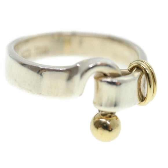 TIFFANY&Co. Bangle Bracelet 925/750 Silver Auth am3999