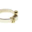 TIFFANY&Co. Bangle Bracelet 925/750 Silver Auth am3999-7