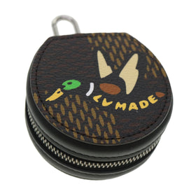 LOUIS VUITTON Damier Giant Etui earphones case NIGO Brown Black GI0494 am4002