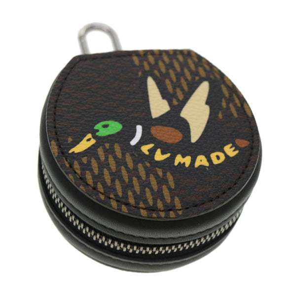 LOUIS VUITTON Damier Giant Etui earphones case NIGO Brown Black GI0494 am4002