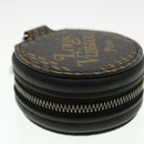 LOUIS VUITTON Damier Giant Etui earphones case NIGO Brown Black GI0494 am4002-17