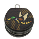 LOUIS VUITTON Damier Giant Etui earphones case NIGO Brown Black GI0494 am4002-13