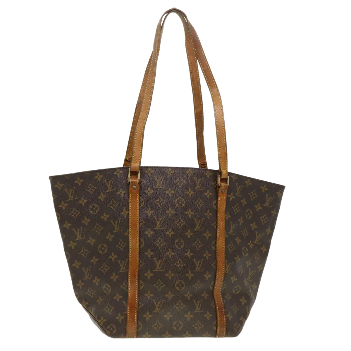 LOUIS VUITTON Monogram Sac Shopping Tote Bag M51108 LV Auth am4004