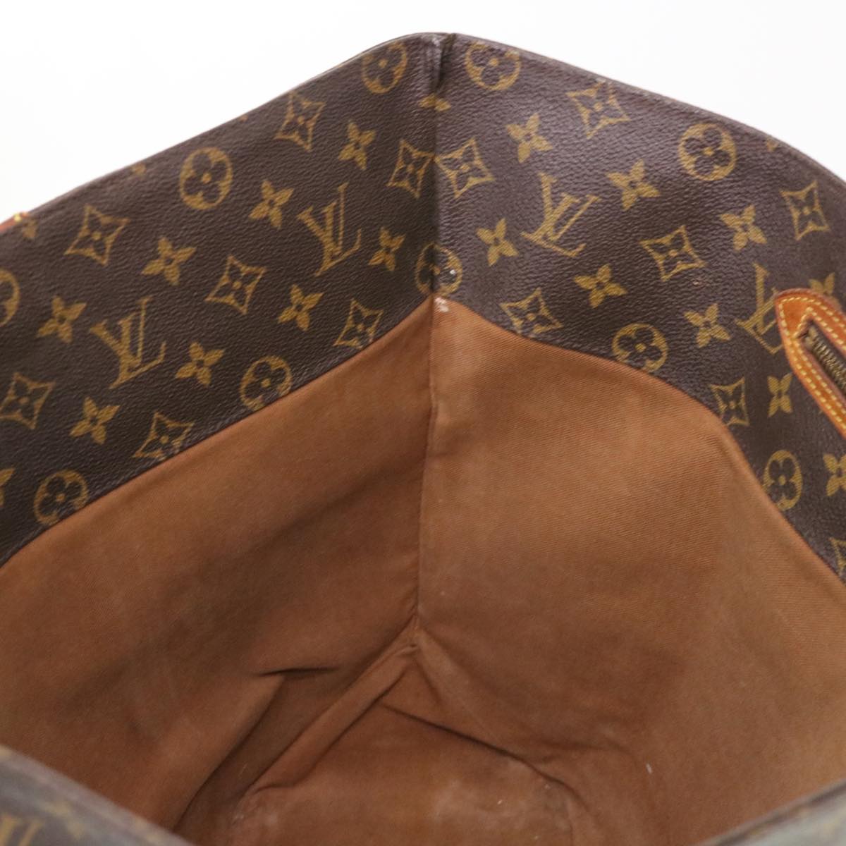 LOUIS VUITTON Monogram Sac Shopping Tote Bag M51108 LV Auth am4004