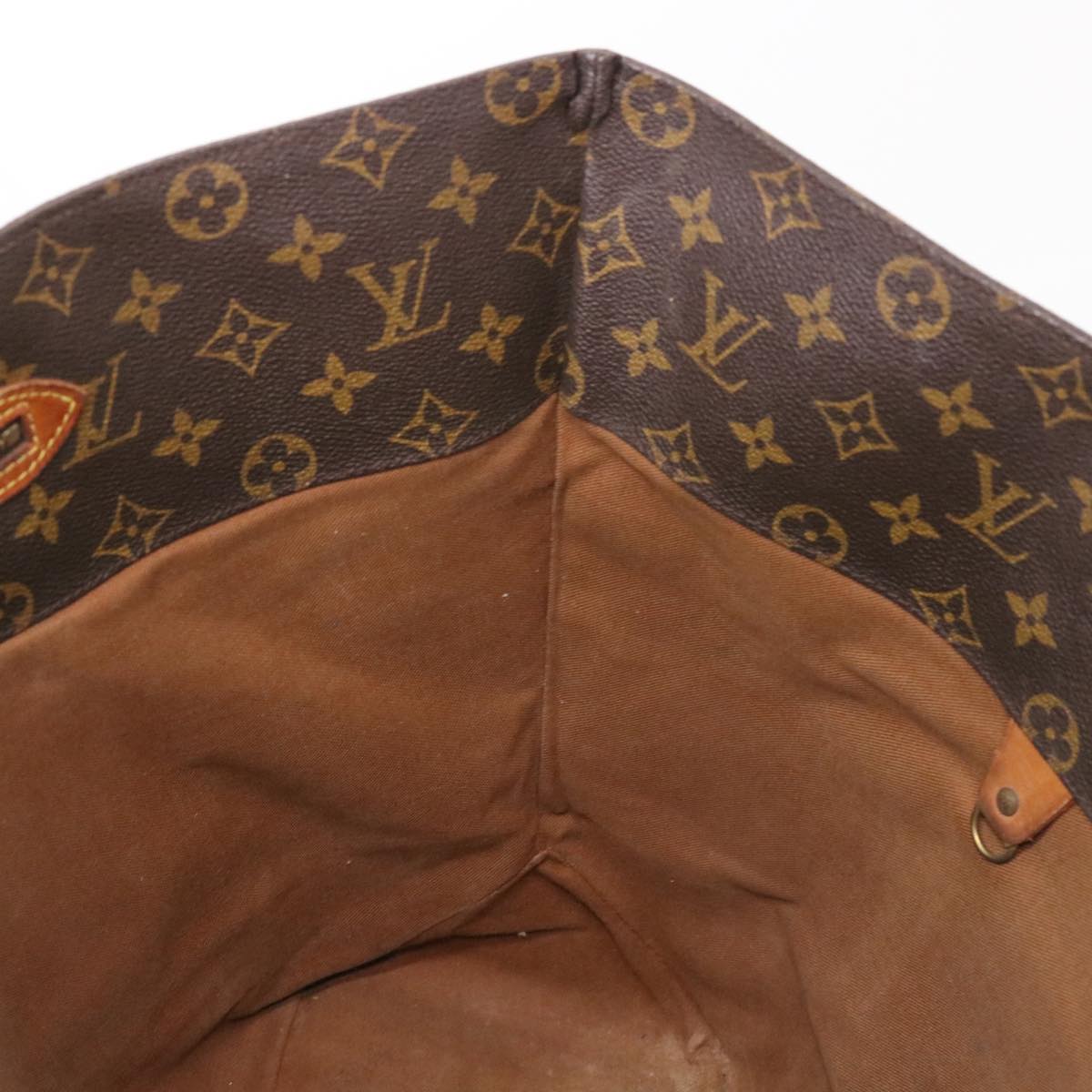 LOUIS VUITTON Monogram Sac Shopping Tote Bag M51108 LV Auth am4004