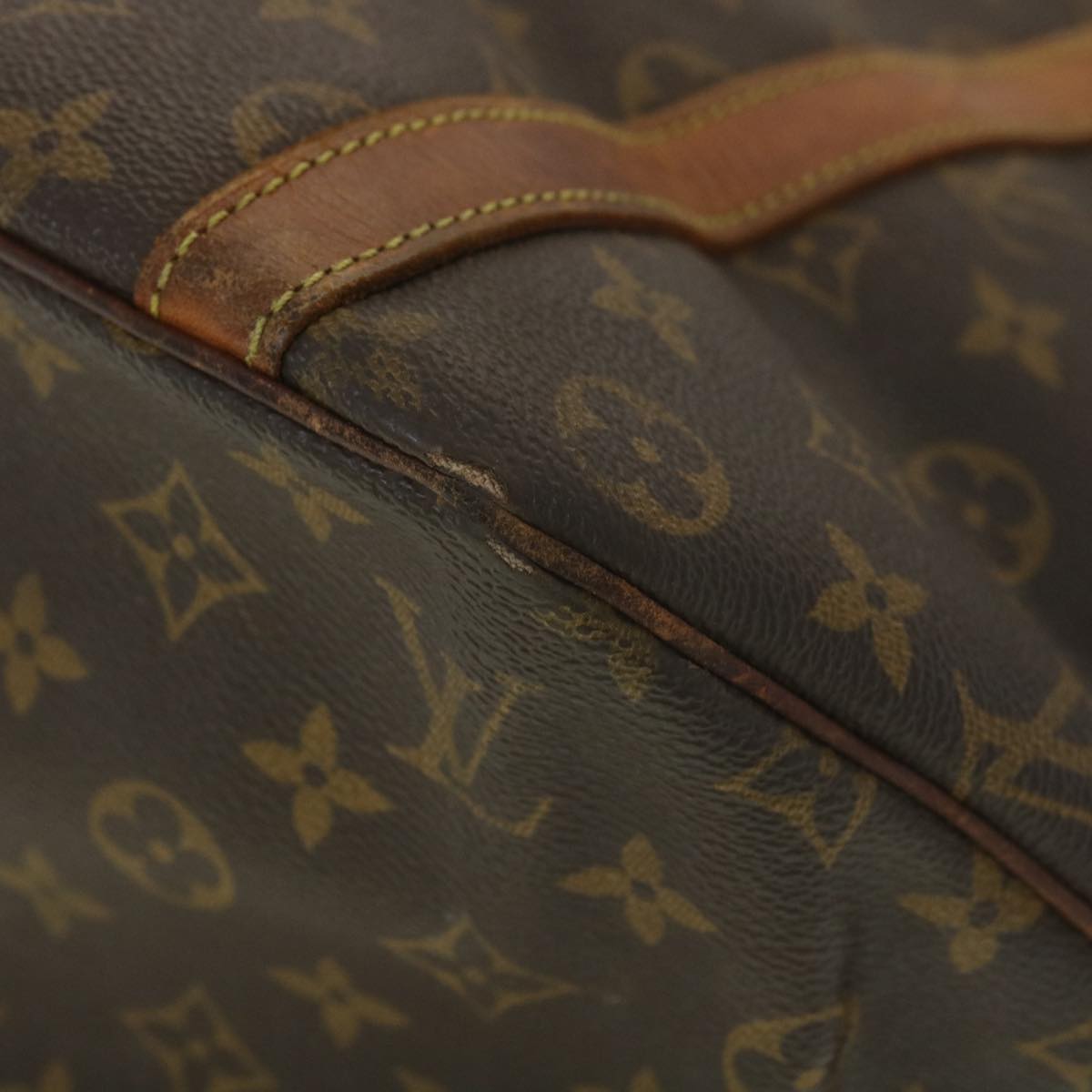 LOUIS VUITTON Monogram Sac Shopping Tote Bag M51108 LV Auth am4004