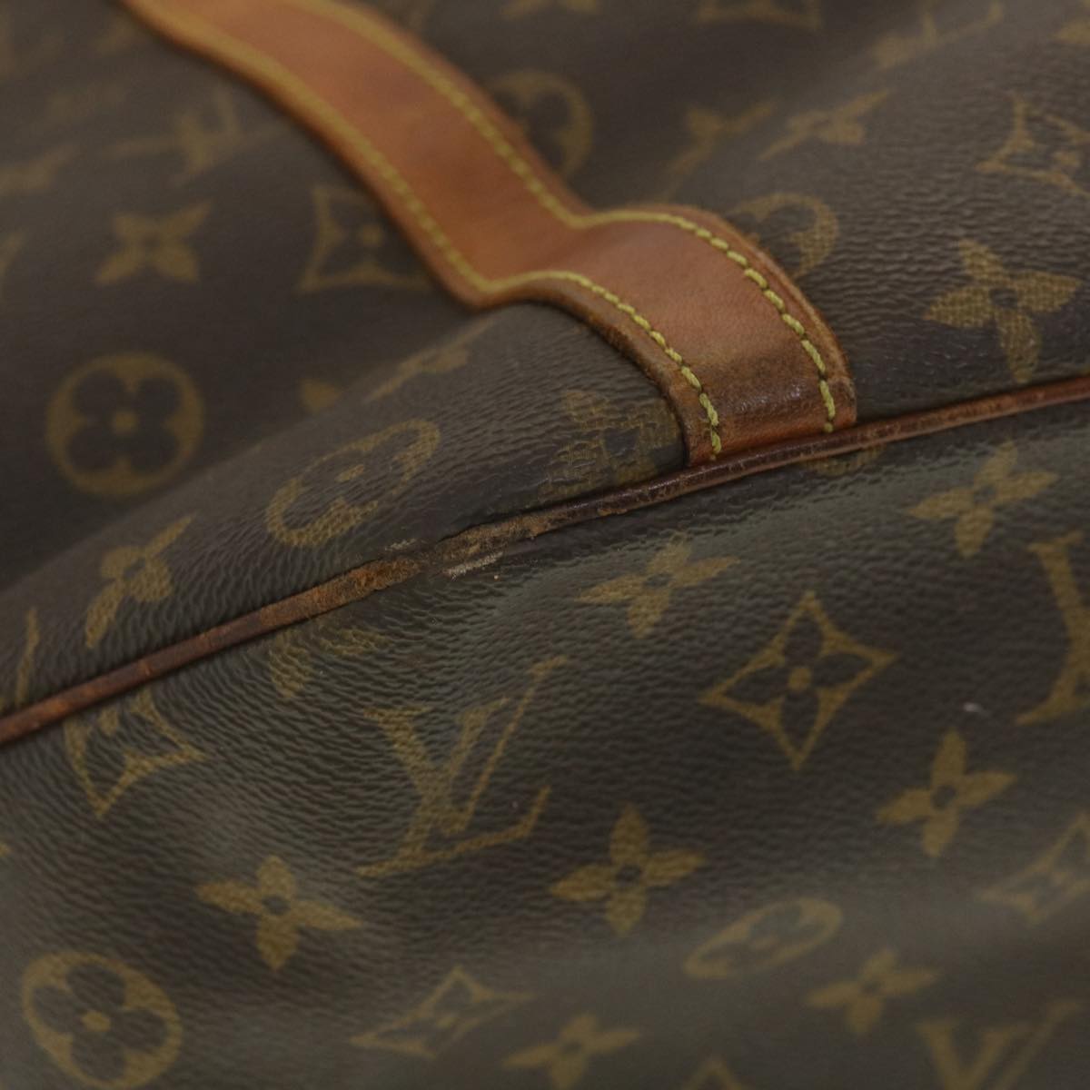 LOUIS VUITTON Monogram Sac Shopping Tote Bag M51108 LV Auth am4004