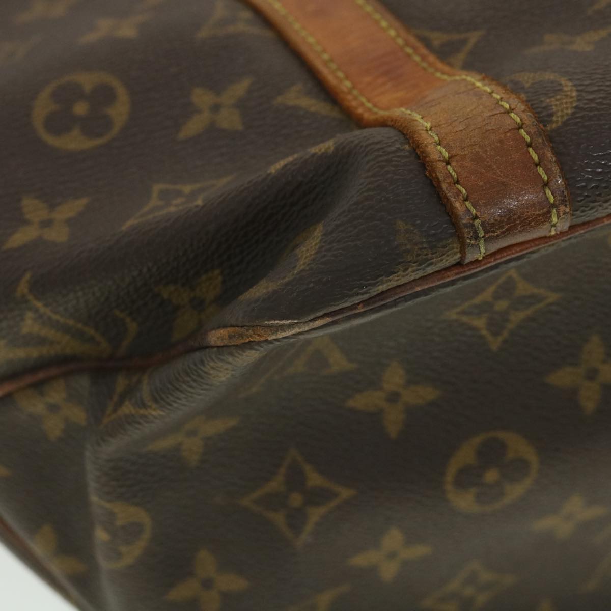 LOUIS VUITTON Monogram Sac Shopping Tote Bag M51108 LV Auth am4004