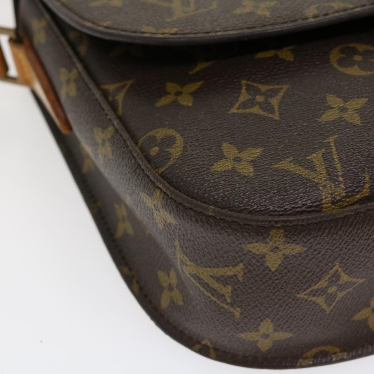 LOUIS VUITTON Monogram Saint Cloud GM Shoulder Bag Vintage M51242 LV Auth am4009