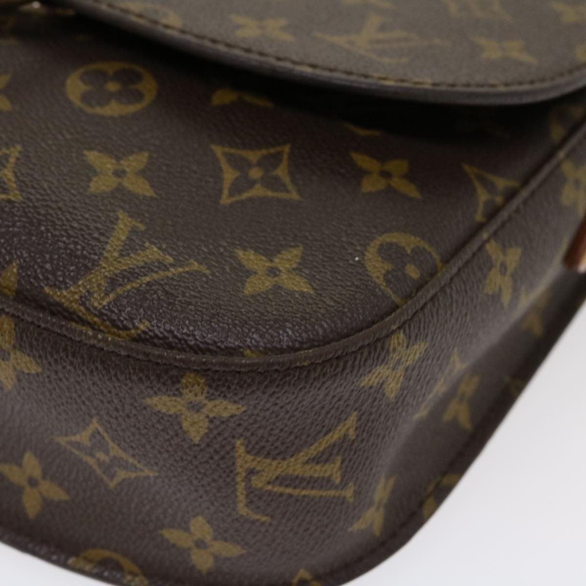 LOUIS VUITTON Monogram Saint Cloud GM Shoulder Bag Vintage M51242 LV Auth am4009