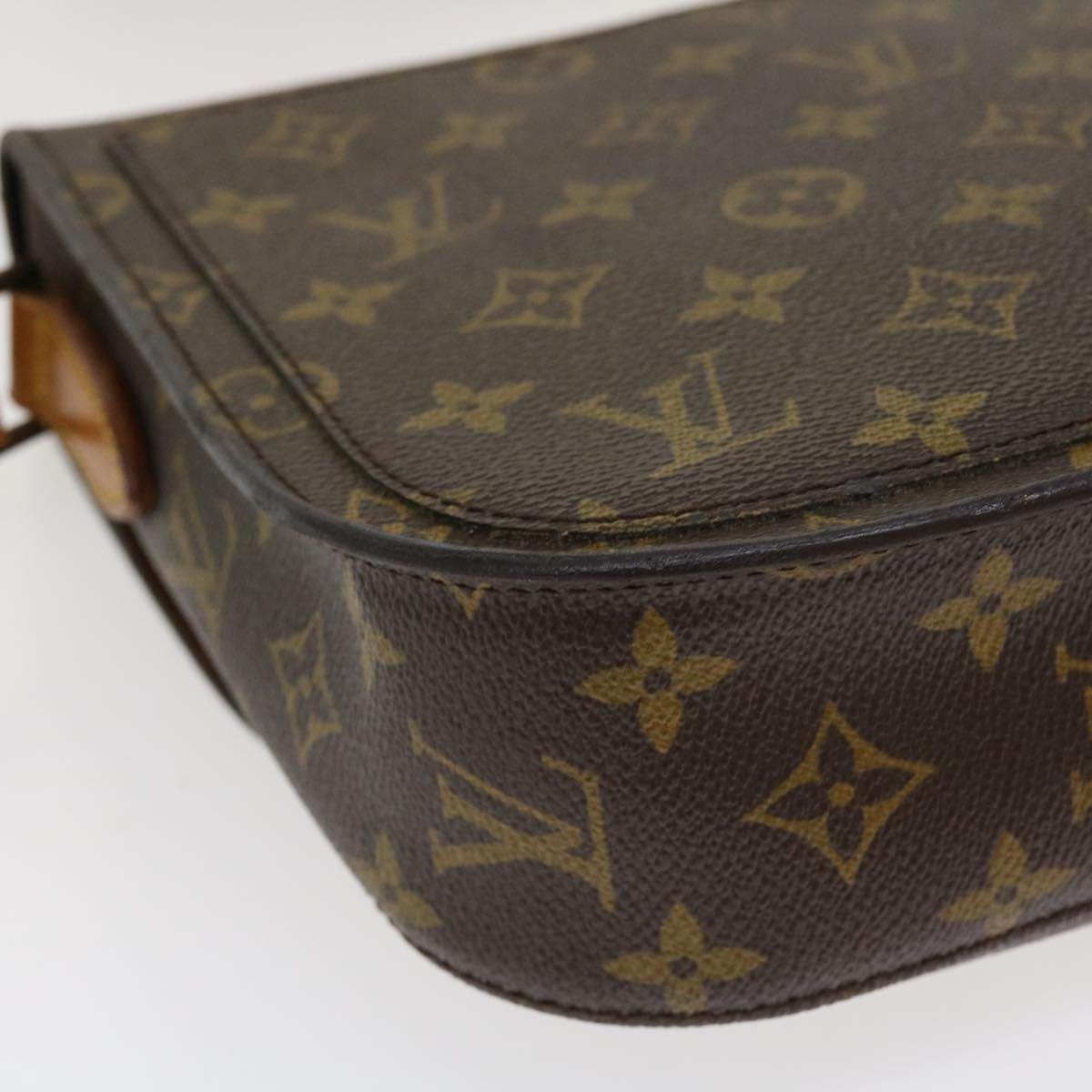 LOUIS VUITTON Monogram Saint Cloud GM Shoulder Bag Vintage M51242 LV Auth am4009