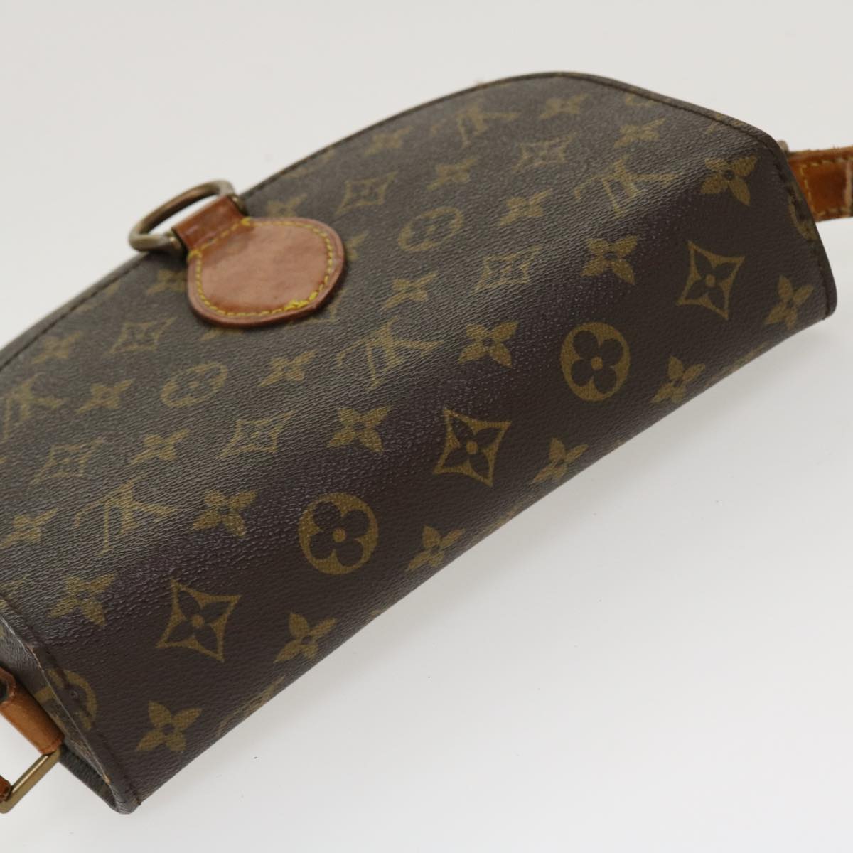 LOUIS VUITTON Monogram Saint Cloud GM Shoulder Bag Vintage M51242 LV Auth am4009