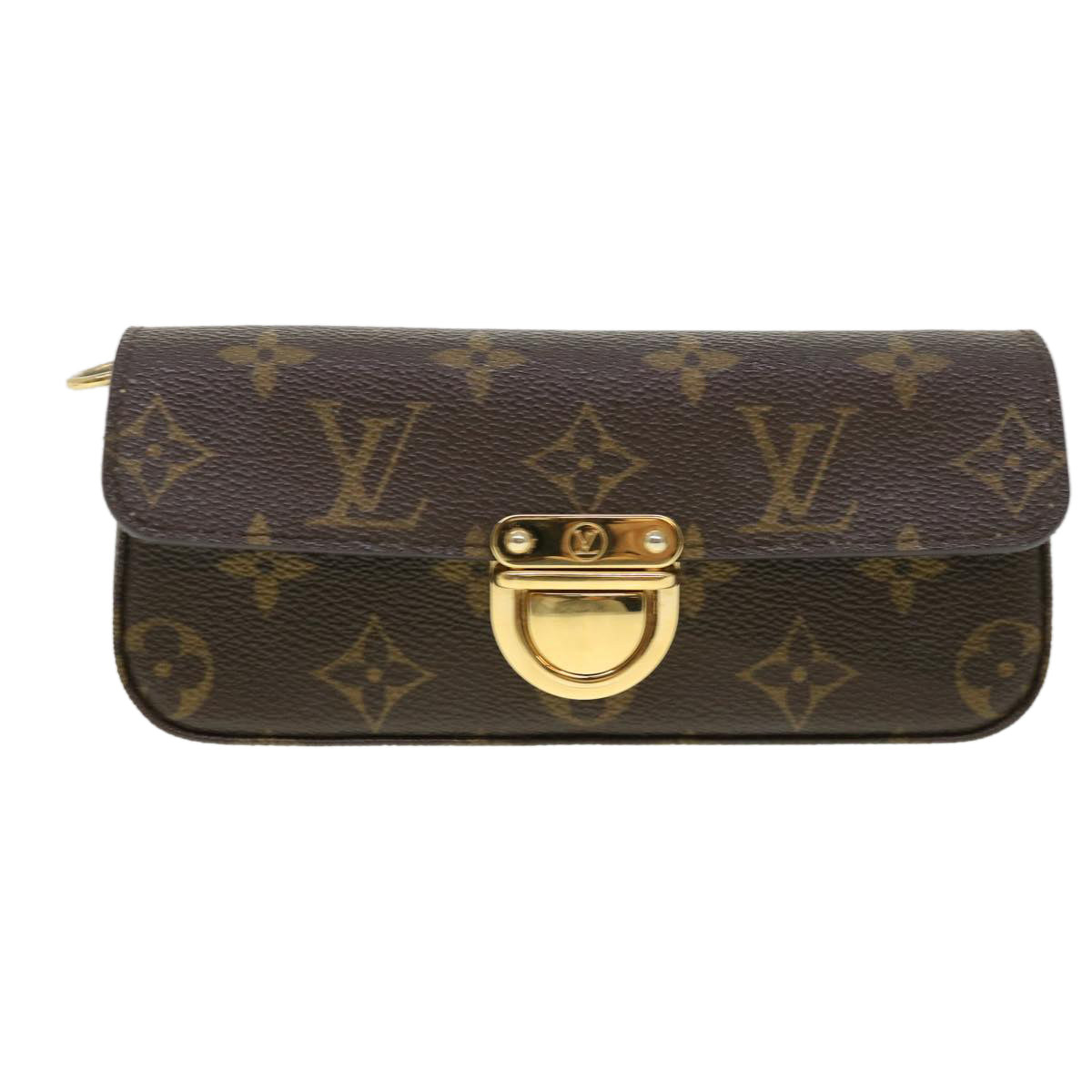 LOUIS VUITTON Monogram Pochette Lagoon Glasses Case M60008 LV Auth am4019