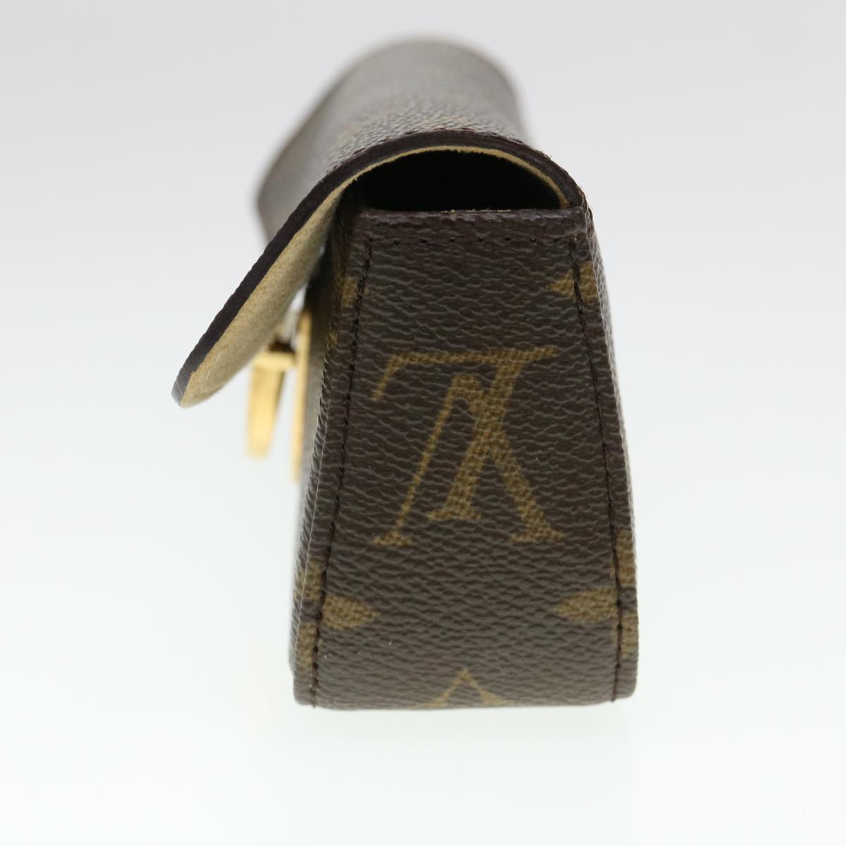 LOUIS VUITTON Monogram Pochette Lagoon Glasses Case M60008 LV Auth am4019