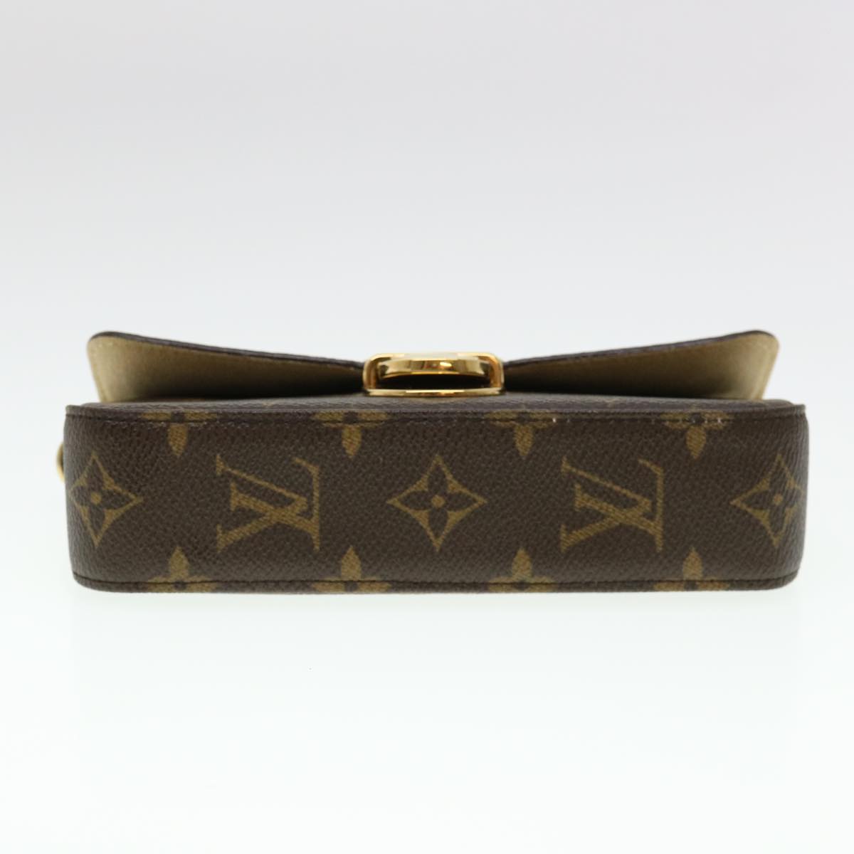 LOUIS VUITTON Monogram Pochette Lagoon Glasses Case M60008 LV Auth am4019