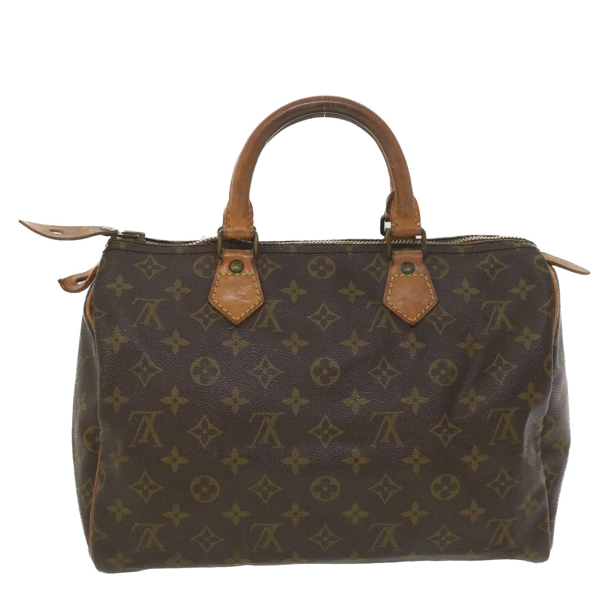 LOUIS VUITTON Monogram Speedy 30 Hand Bag M41526 LV Auth am4034 - 0