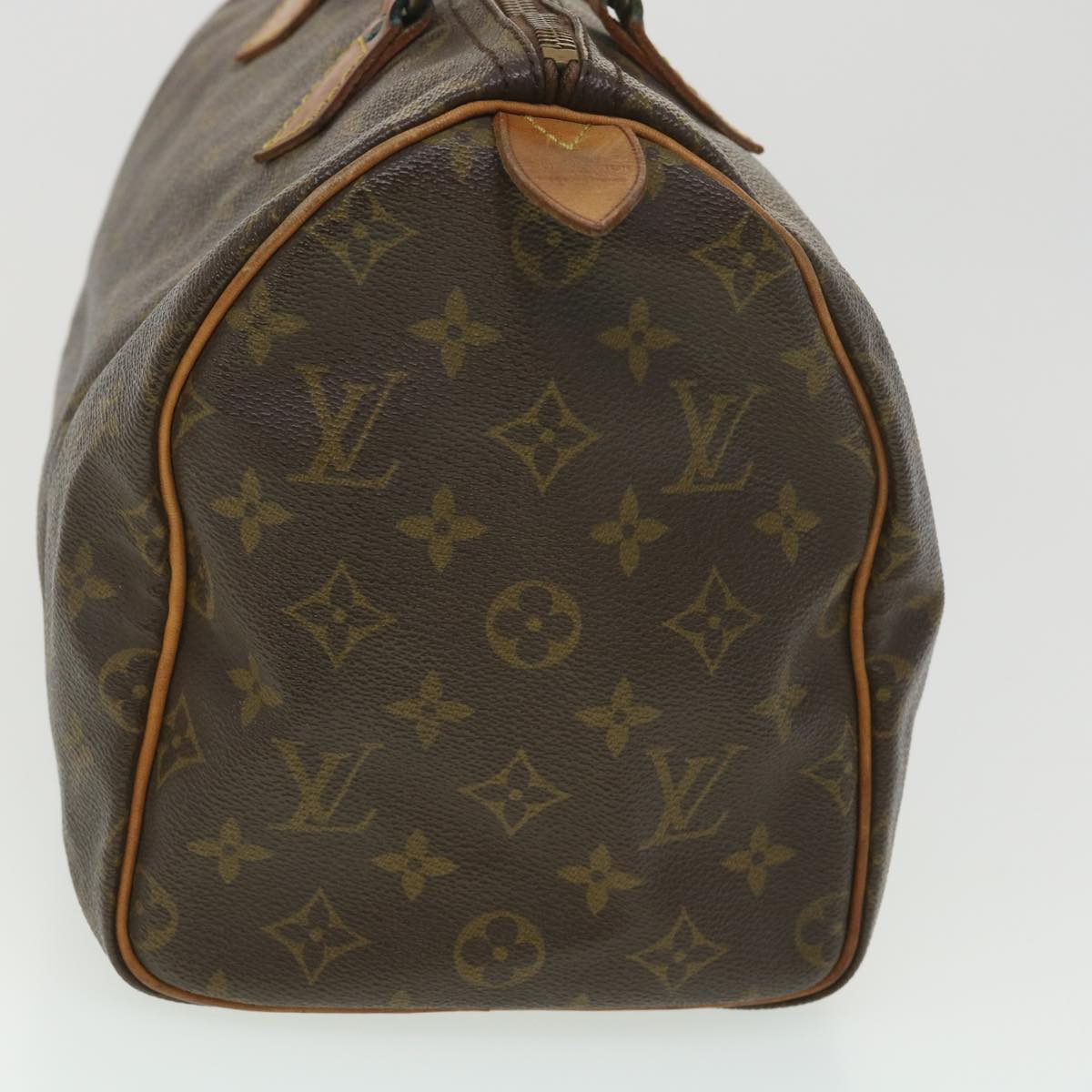 LOUIS VUITTON Monogram Speedy 30 Hand Bag M41526 LV Auth am4034