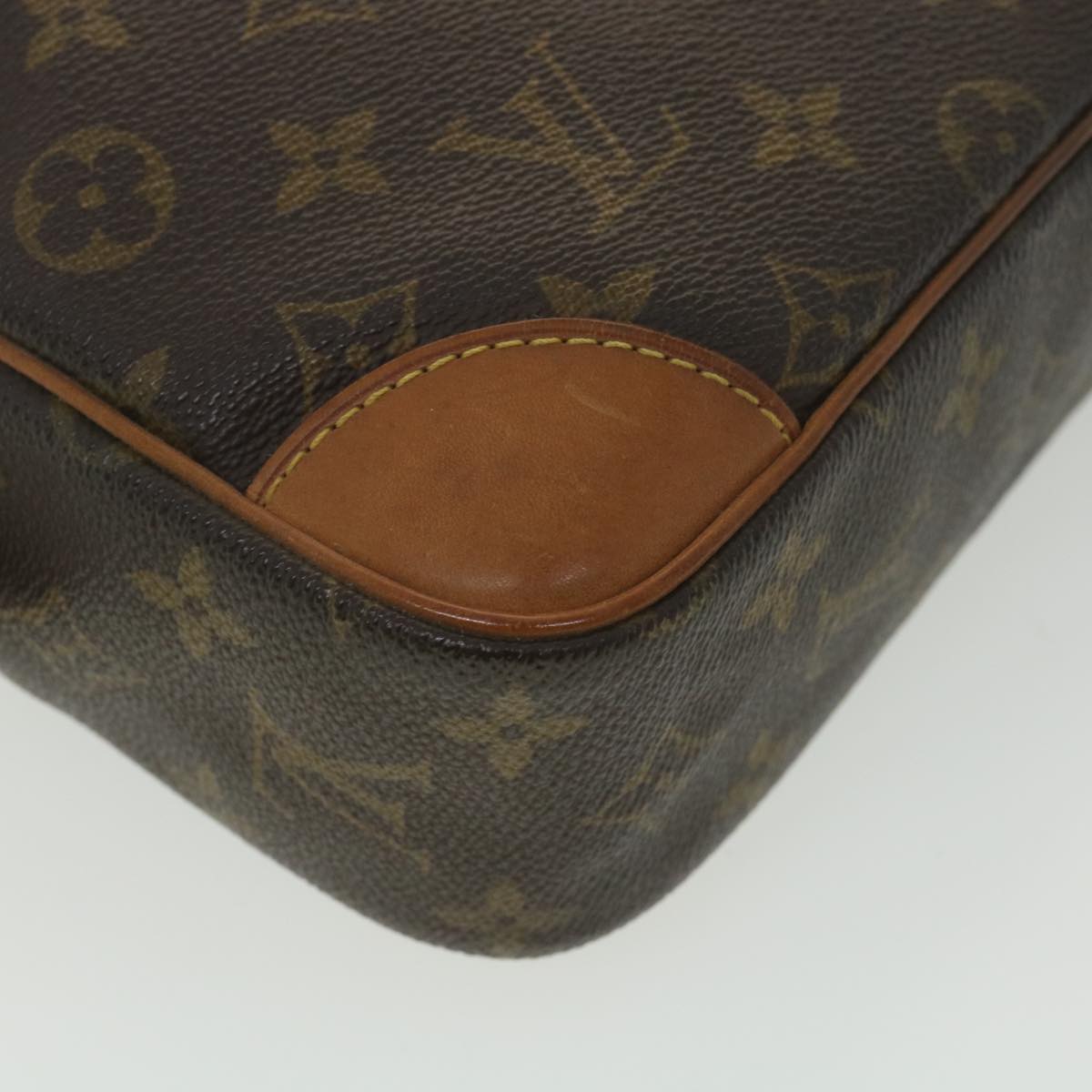 LOUIS VUITTON Monogram Compiegne 28 Clutch Bag M51845 LV Auth am4038