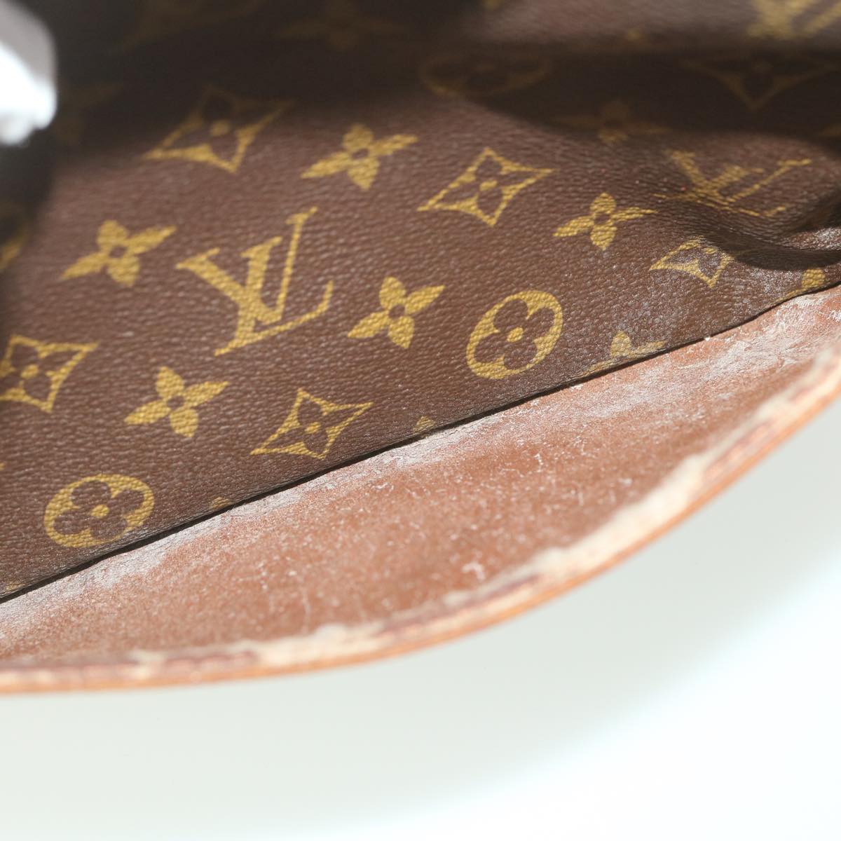 LOUIS VUITTON Monogram Compiegne 28 Clutch Bag M51845 LV Auth am4038