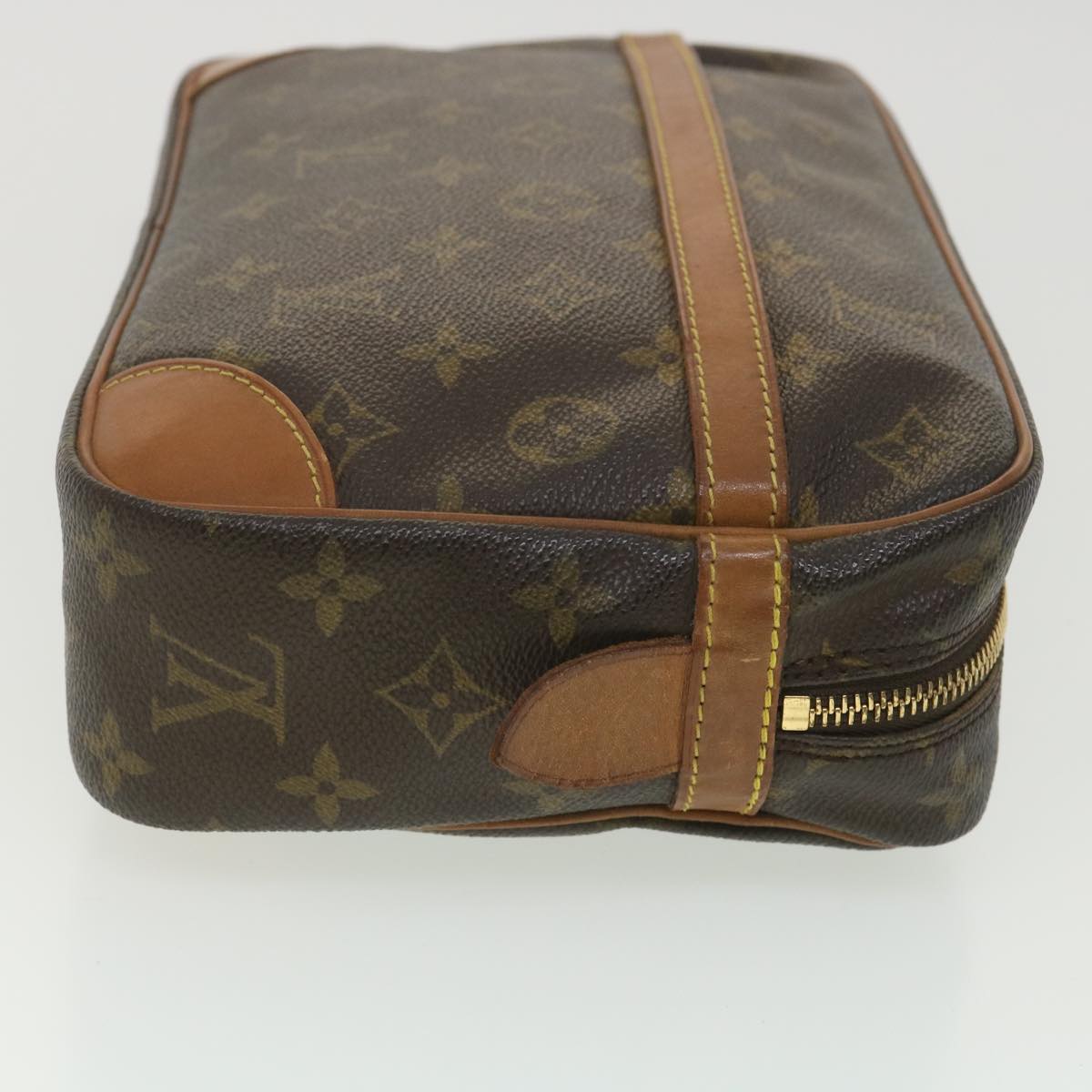 LOUIS VUITTON Monogram Compiegne 28 Clutch Bag M51845 LV Auth am4038