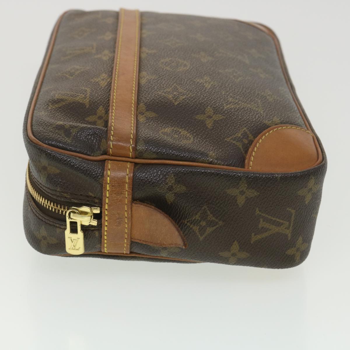 LOUIS VUITTON Monogram Compiegne 28 Clutch Bag M51845 LV Auth am4038