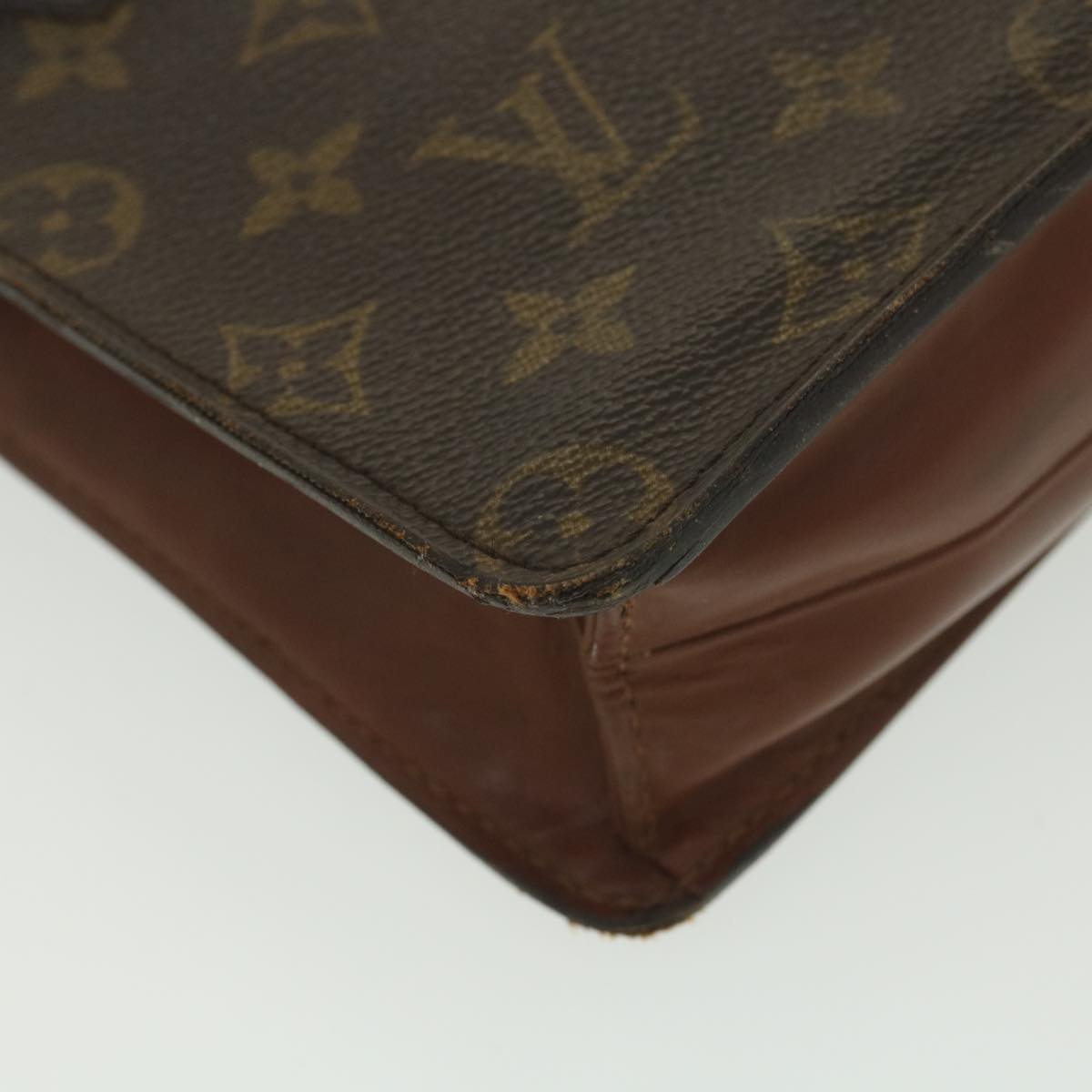 LOUIS VUITTON Monogram Pochette Homme Clutch Bag M51795 LV Auth am4041