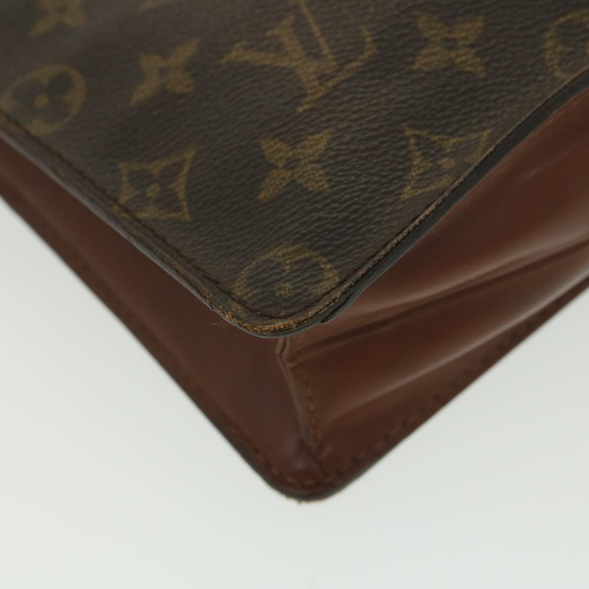 LOUIS VUITTON Monogram Pochette Homme Clutch Bag M51795 LV Auth am4041