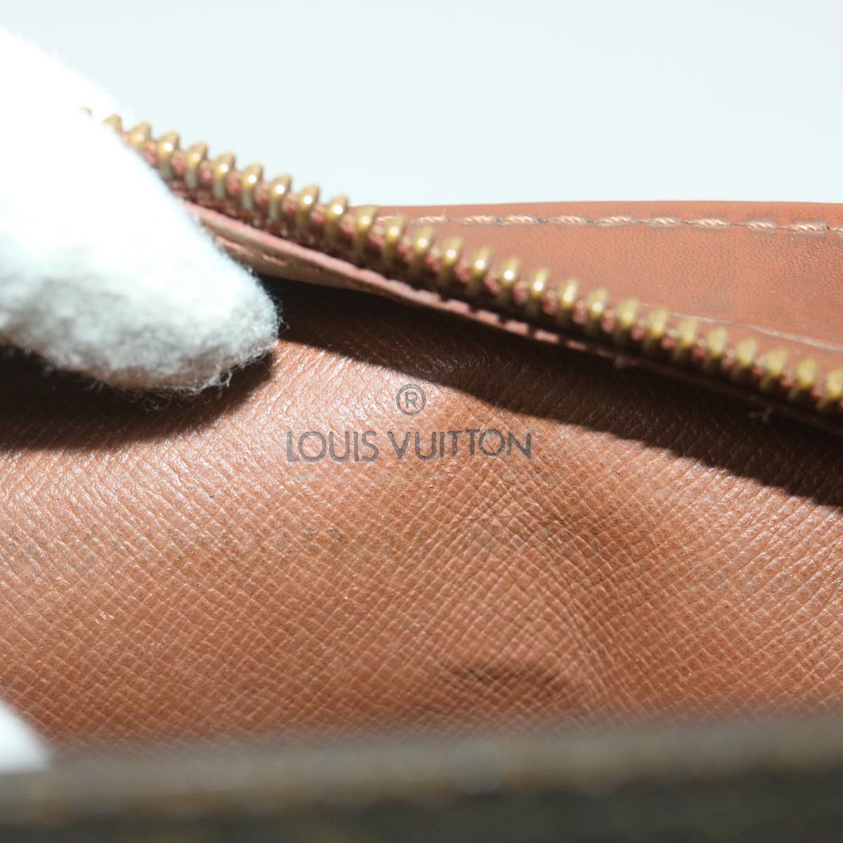 LOUIS VUITTON Monogram Pochette Homme Clutch Bag M51795 LV Auth am4041