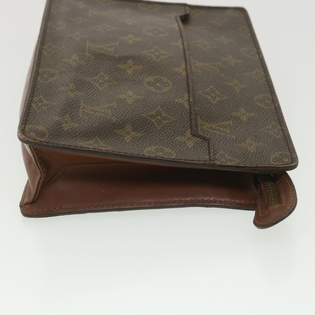 LOUIS VUITTON Monogram Pochette Homme Clutch Bag M51795 LV Auth am4041