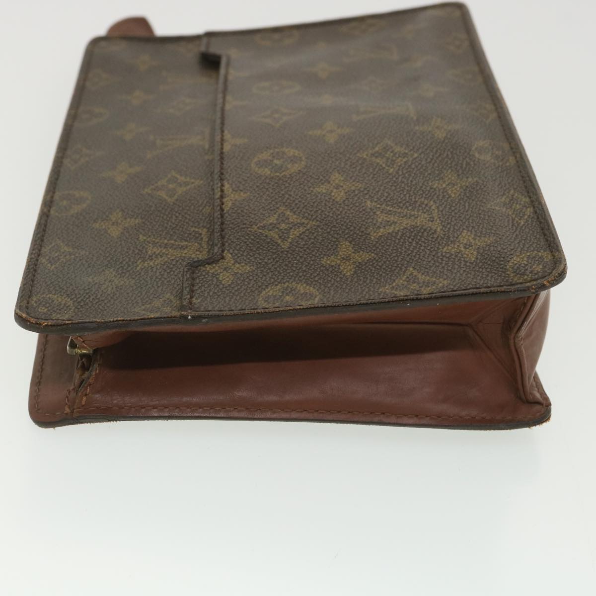 LOUIS VUITTON Monogram Pochette Homme Clutch Bag M51795 LV Auth am4041