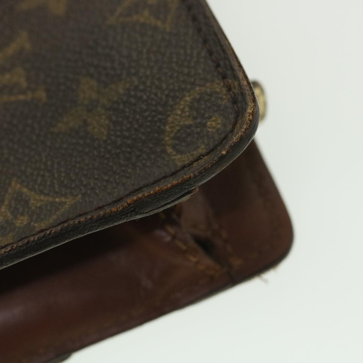 LOUIS VUITTON Monogram Pochette Homme Clutch Bag M51795 LV Auth am4041