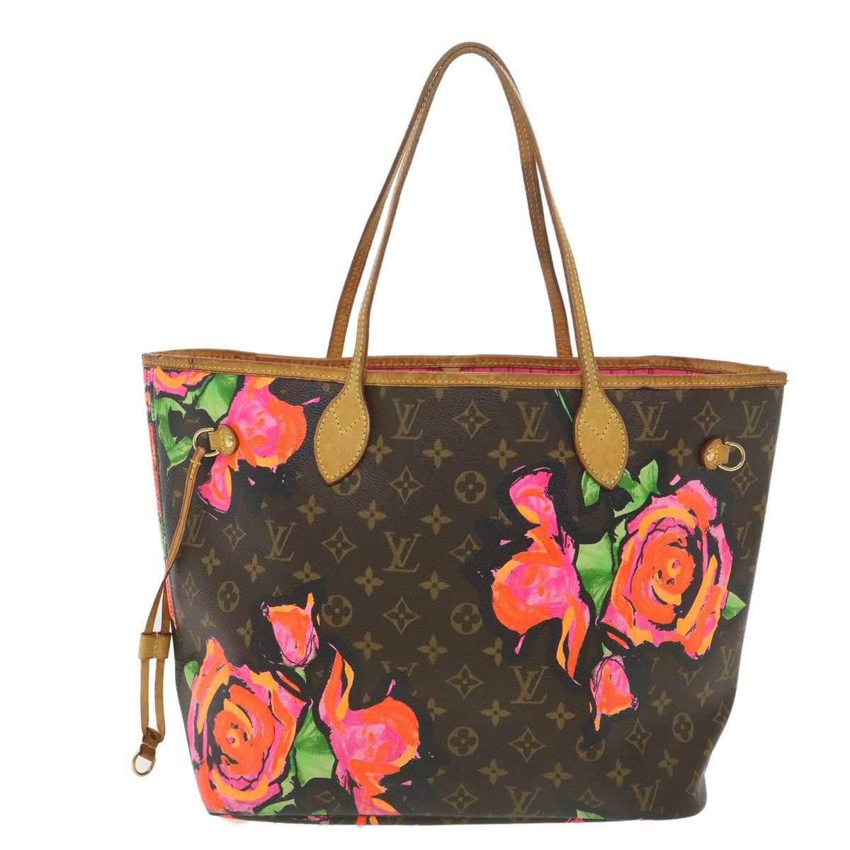 LOUIS VUITTON Monogram Rose Neverfull MM Tote Bag M48613 LV Auth am4043