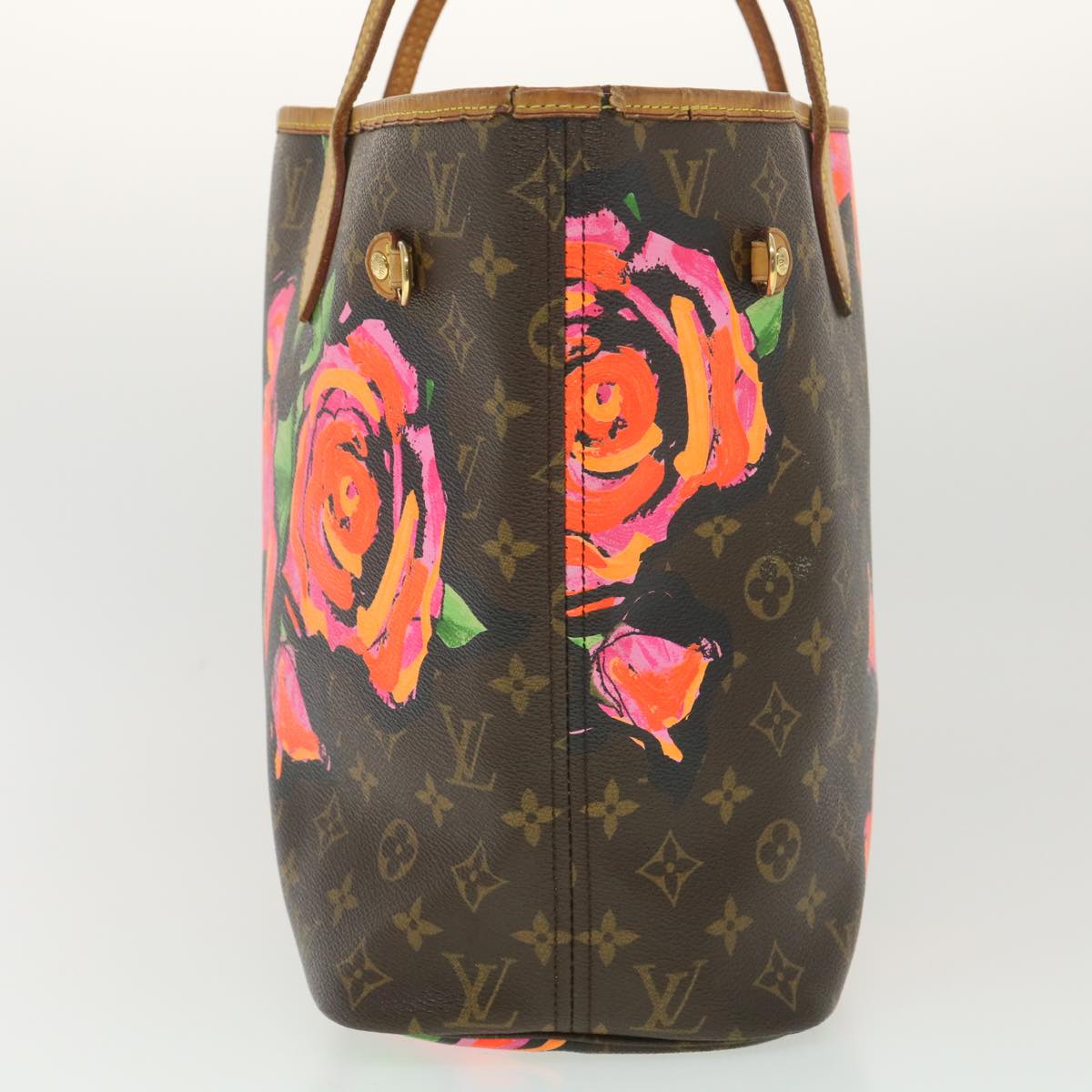 LOUIS VUITTON Monogram Rose Neverfull MM Tote Bag M48613 LV Auth am4043