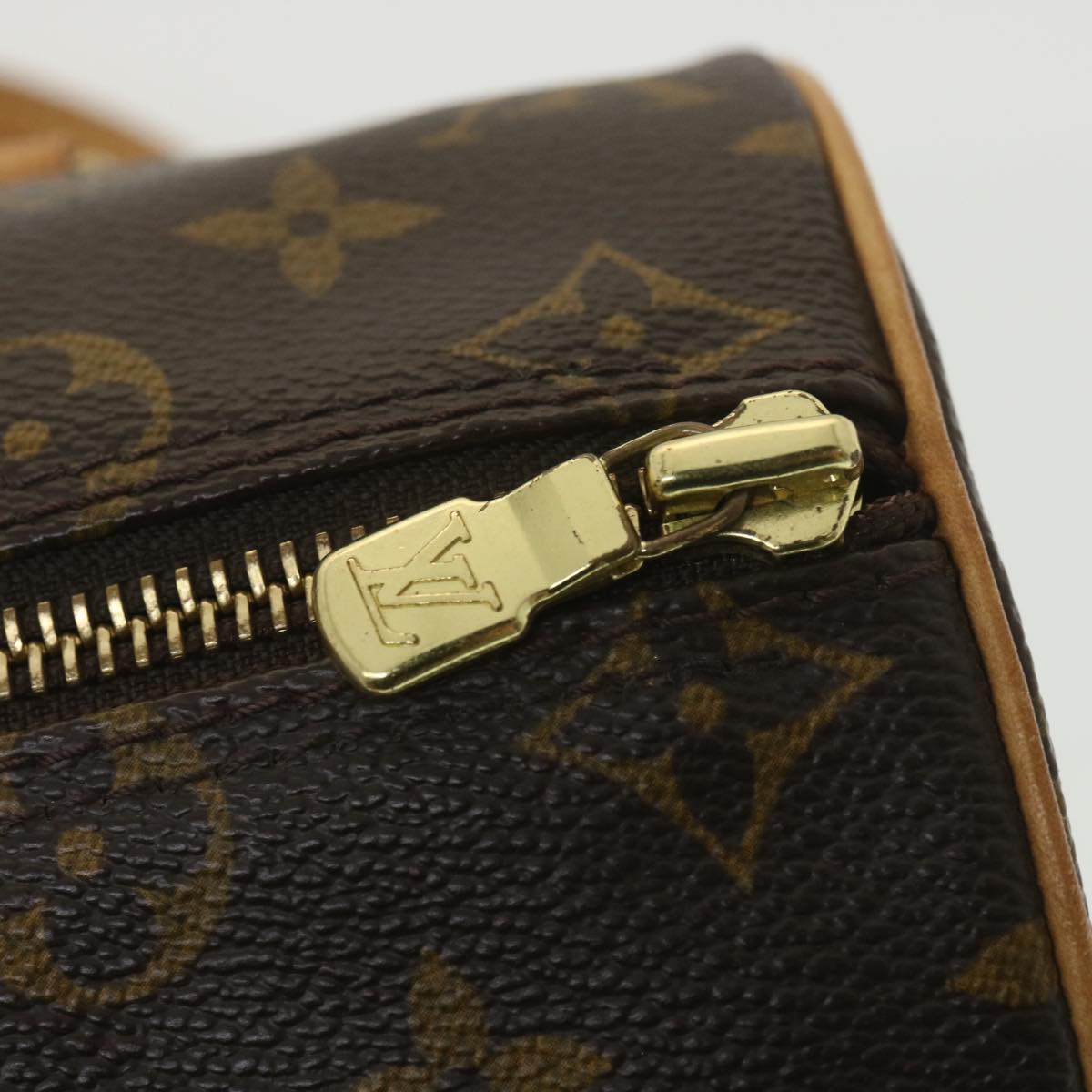 LOUIS VUITTON Monogram Papillon 26 Hand Bag M51386 LV Auth am4054