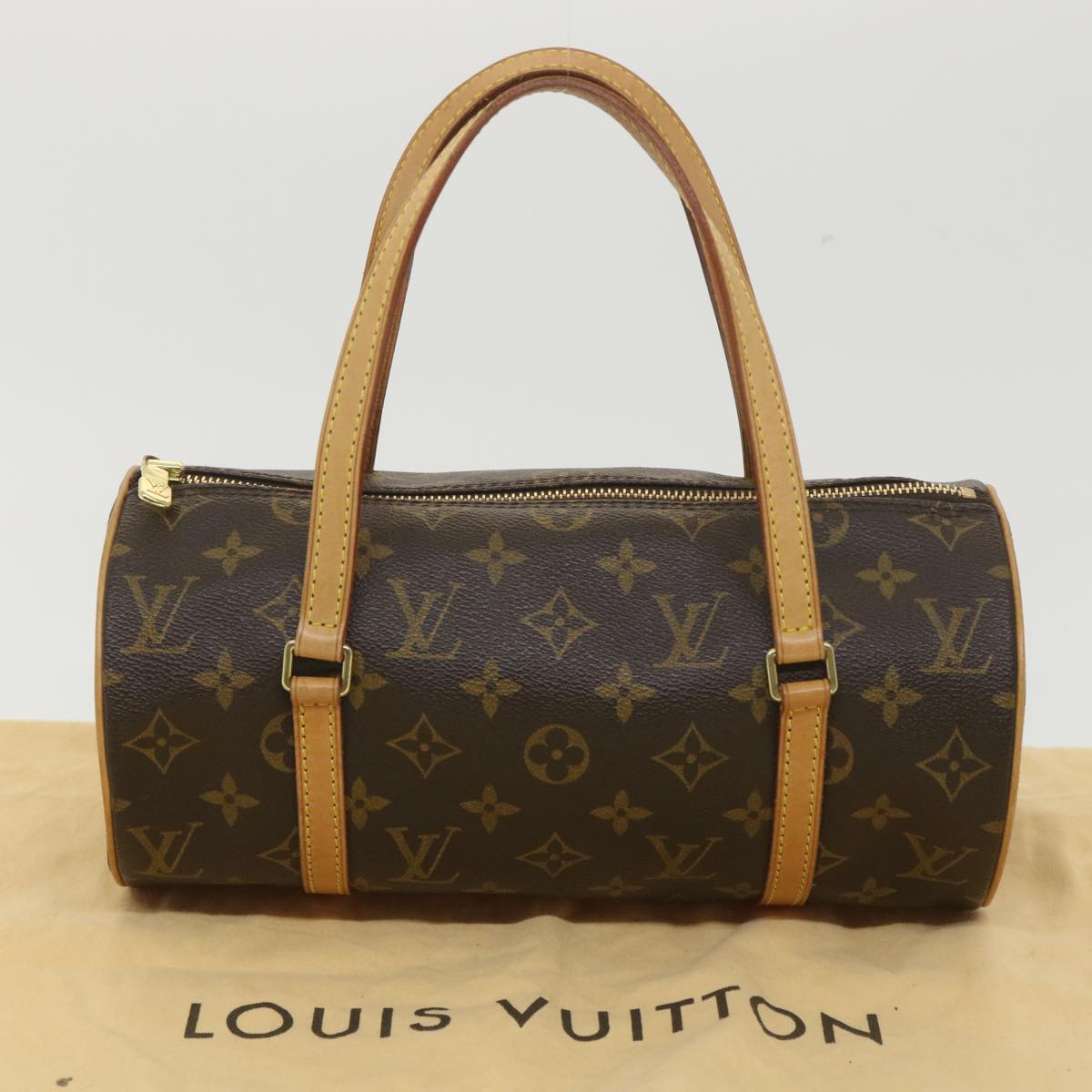 LOUIS VUITTON Monogram Papillon 26 Hand Bag M51386 LV Auth am4054