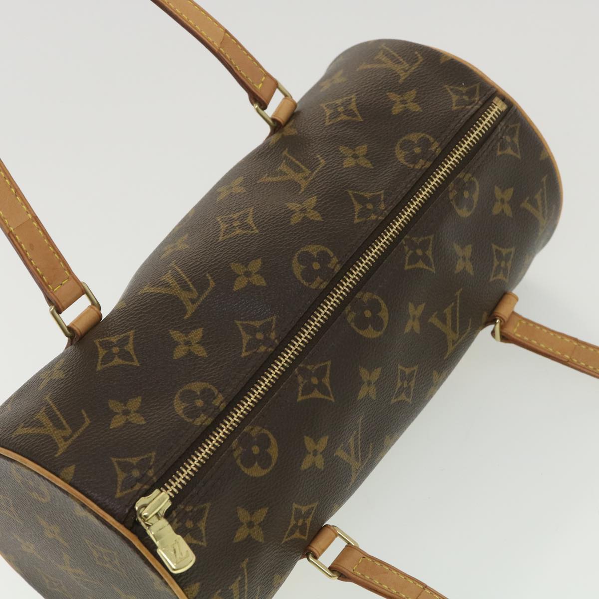 LOUIS VUITTON Monogram Papillon 26 Hand Bag M51386 LV Auth am4054