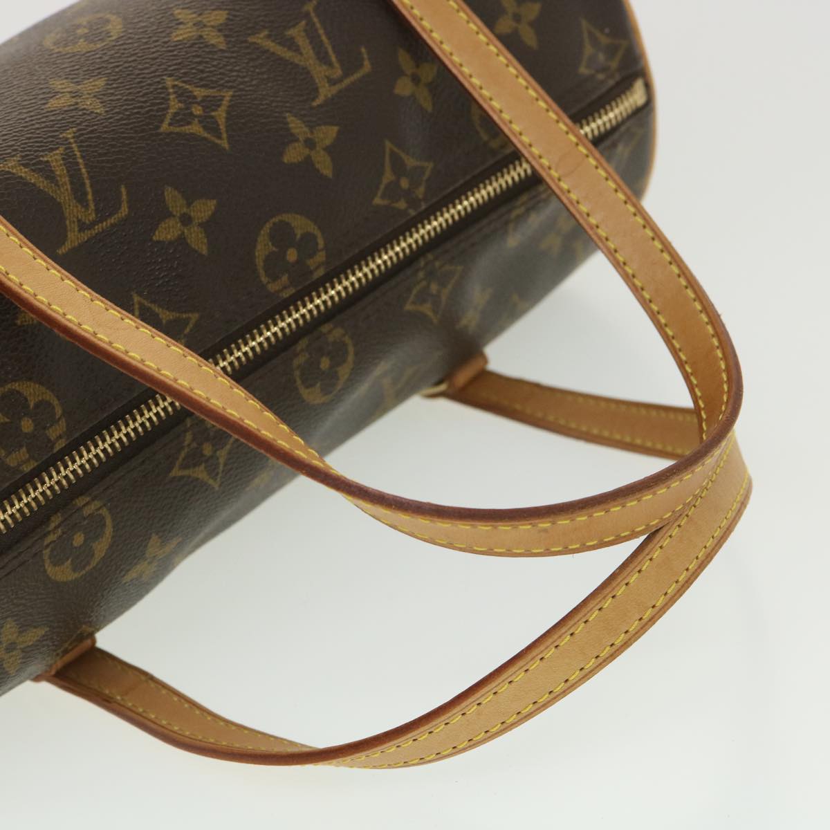 LOUIS VUITTON Monogram Papillon 26 Hand Bag M51386 LV Auth am4054