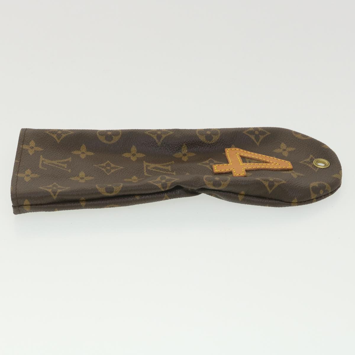 LOUIS VUITTON Monogram Golf Club Headcovers For Number 4 M58244 LV Auth am4063