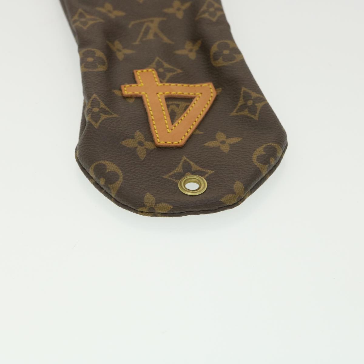 LOUIS VUITTON Monogram Golf Club Headcovers For Number 4 M58244 LV Auth am4063