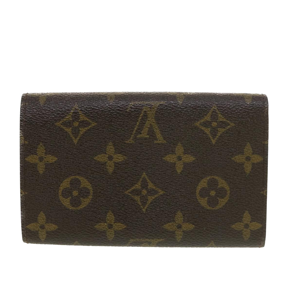 LOUIS VUITTON Monogram Porte Monnaie Billets Tresor Wallet M61730 LV Auth am4096 - 0