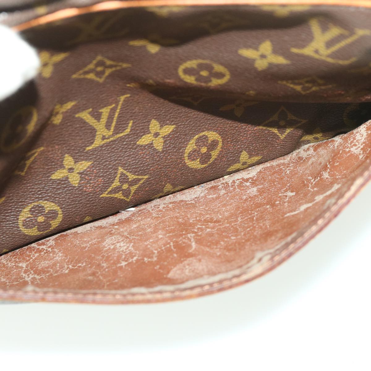 LOUIS VUITTON Monogram Compiegne 28 Clutch Bag M51845 LV Auth am4107