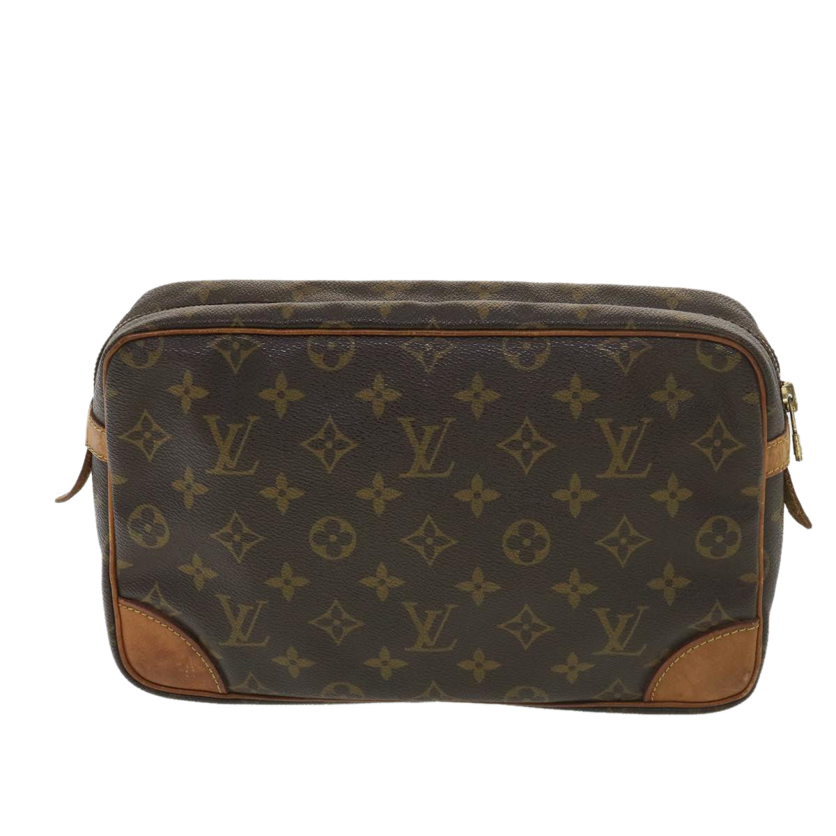 LOUIS VUITTON Monogram Compiegne 28 Clutch Bag M51845 LV Auth am4107 - 0