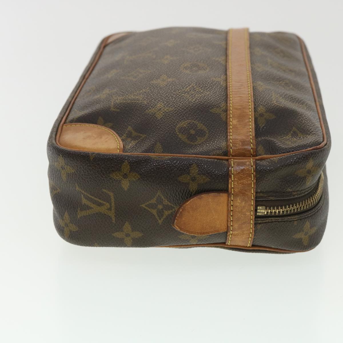 LOUIS VUITTON Monogram Compiegne 28 Clutch Bag M51845 LV Auth am4107