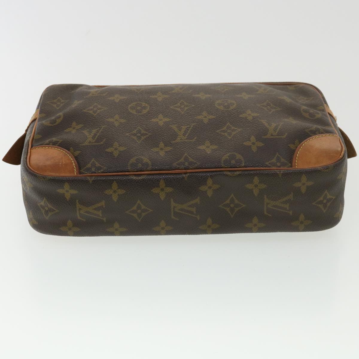 LOUIS VUITTON Monogram Compiegne 28 Clutch Bag M51845 LV Auth am4107