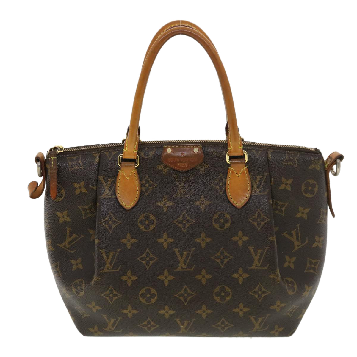 LOUIS VUITTON Monogram Turenne PM Hand Bag 2way LV Auth am4108