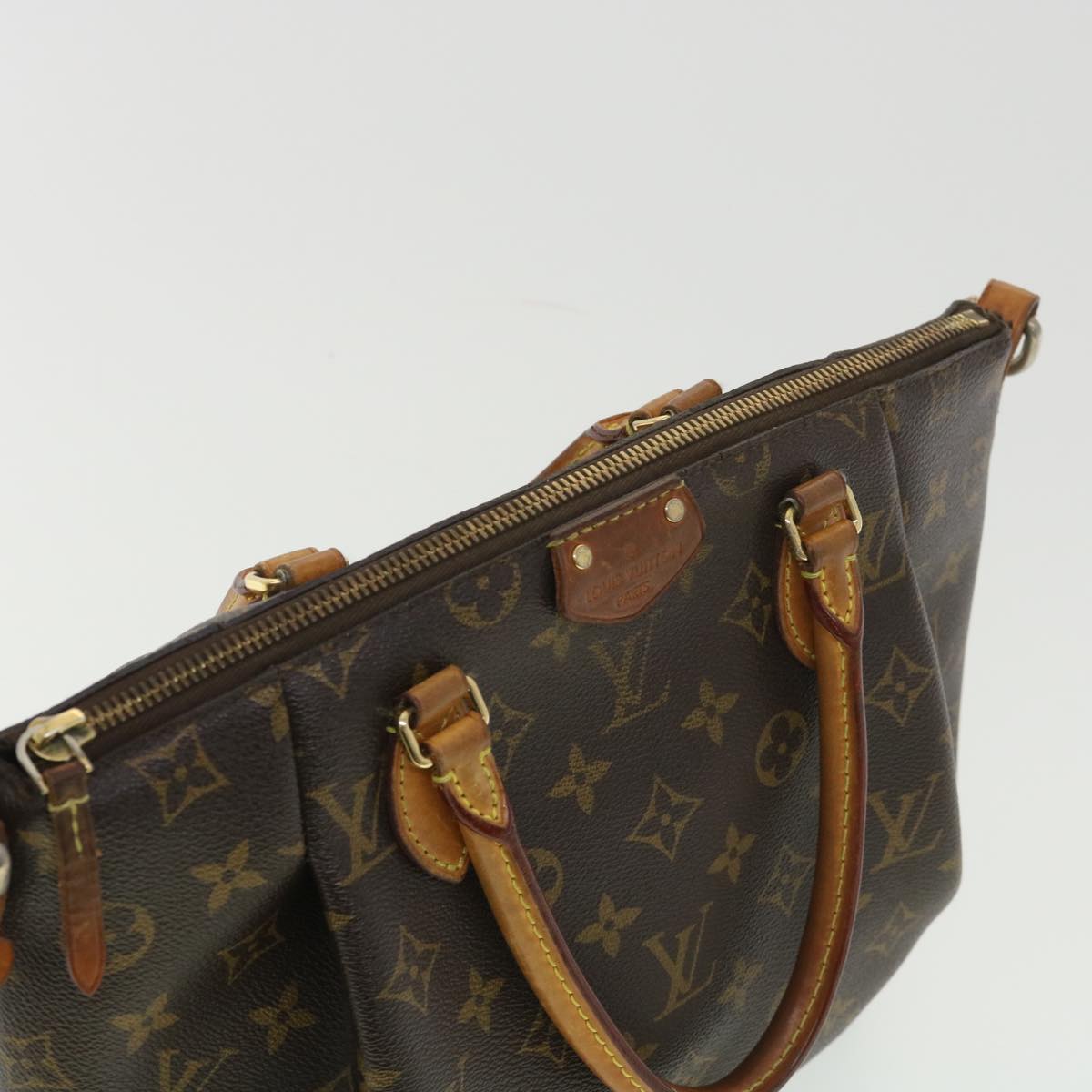 LOUIS VUITTON Monogram Turenne PM Hand Bag 2way LV Auth am4108