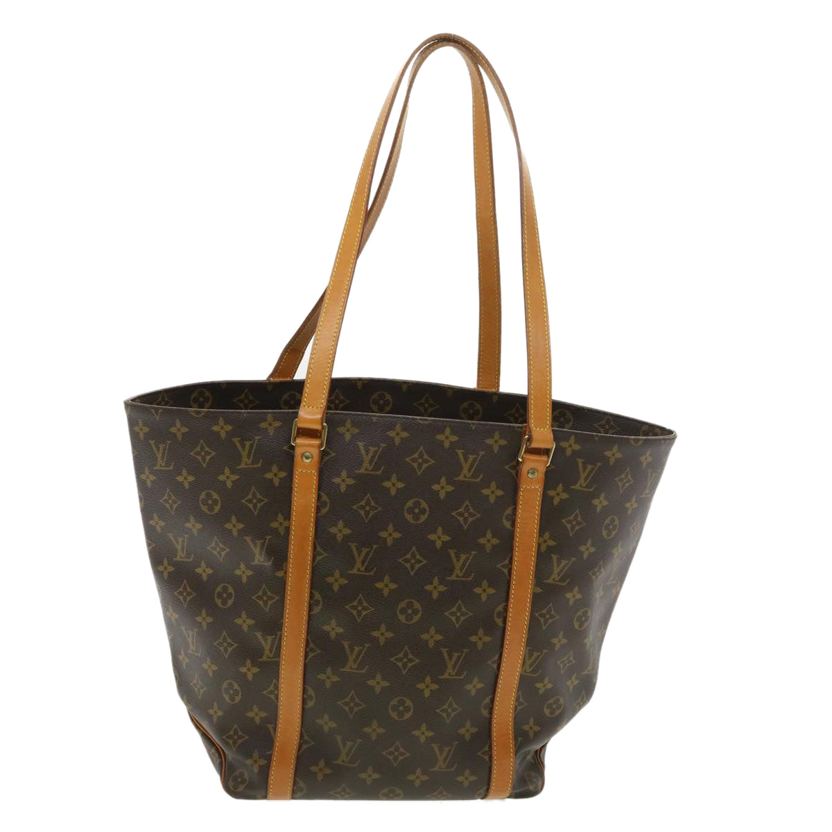 LOUIS VUITTON Monogram Sac Shopping Tote Bag M51108 LV Auth am4111