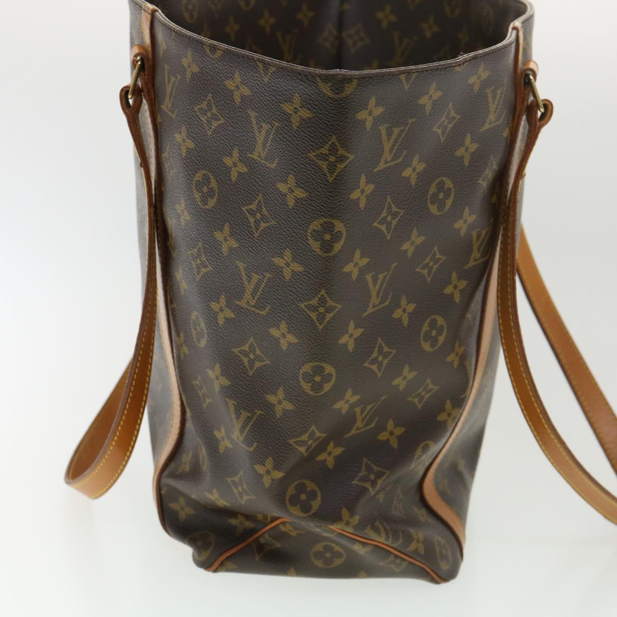 LOUIS VUITTON Monogram Sac Shopping Tote Bag M51108 LV Auth am4111