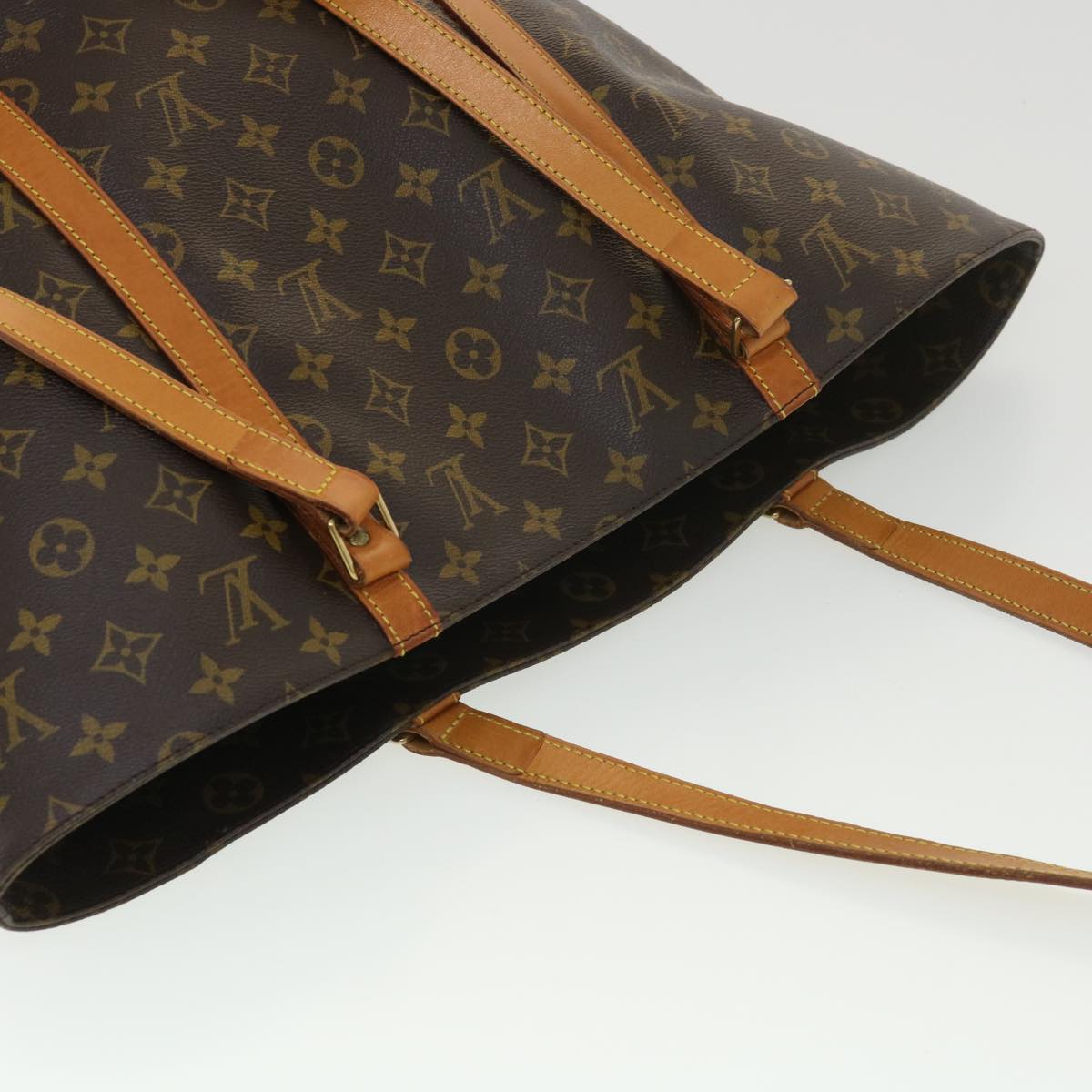 LOUIS VUITTON Monogram Sac Shopping Tote Bag M51108 LV Auth am4111