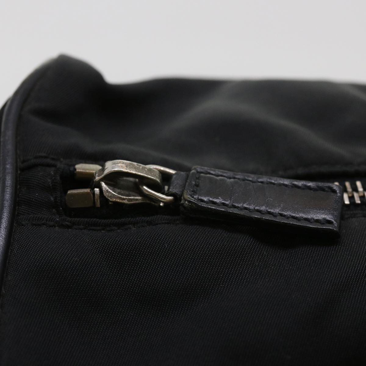 PRADA Shoulder Bag Nylon Black Auth am4126